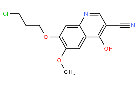 7-(3-chloropropoxy)-4-hydroxy-6-methoxyquinoline-3-carbonitrile