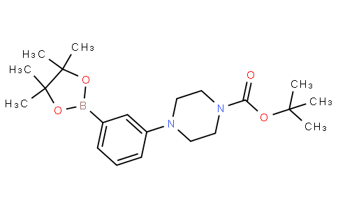 Tert-butyl 4-(3-(4,4,5,5-tetramethyl-1,3,2-dioxaborolan-2-yl)phenyl)piperazine-1-carboxylate