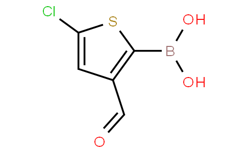 5-Chloro-3-formylthiophen-2-ylboronic acid