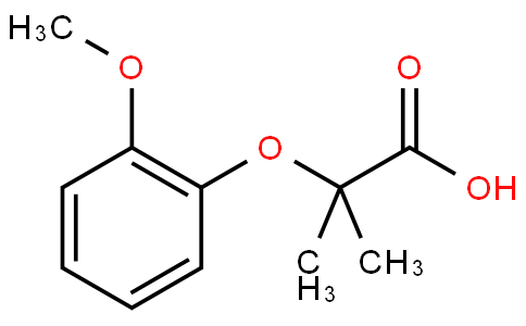 2-(2-methoxyphenoxy)-2-methylpropanoic acid