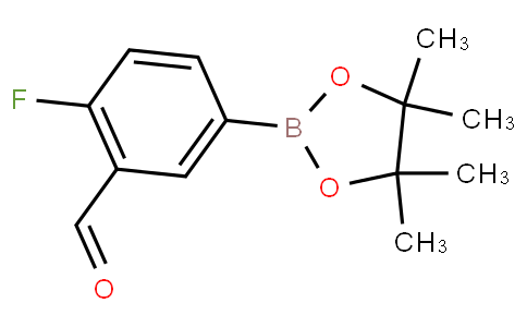 2-Fluoro-5-(4,4,5,5-tetramethyl-1,3,2-dioxaborolan-2-yl)benzaldehyde