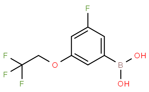 3-Fluoro-5-(2,2,2-trifluoroethoxy)phenylboronic acid