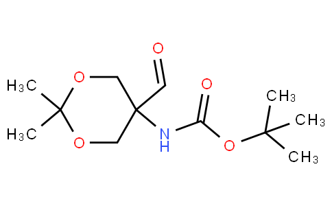 tert-butyl 5-formyl-2,2-dimethyl-1,3-dioxan-5-ylcarbamate