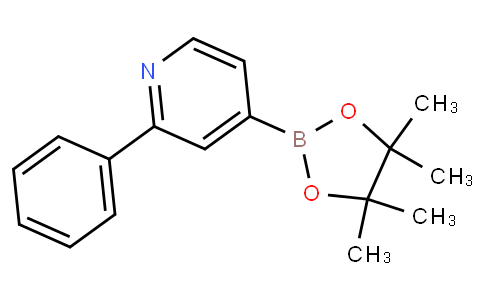 2-phenyl-4-(4,4,5,5-tetramethyl-1,3,2-dioxaborolan-2-yl)pyridine
