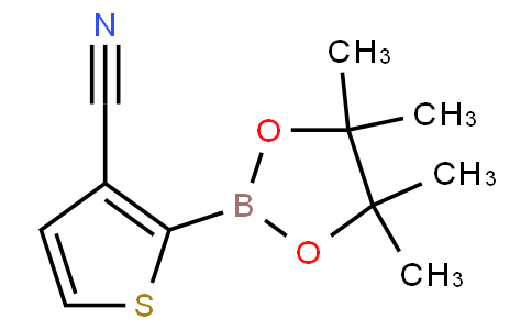 2-(4,4,5,5-tetramethyl-1,3,2-dioxaborolan-2-yl)thiophene-3-carbonitrile