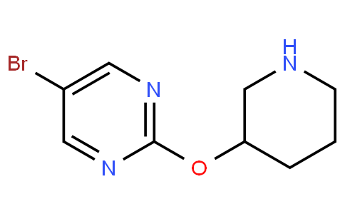 5-bromo-2-(piperidin-3-yloxy)pyrimidine