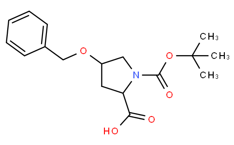 4-(benzyloxy)-1-(tert-butoxycarbonyl)pyrrolidine-2-carboxylic acid
