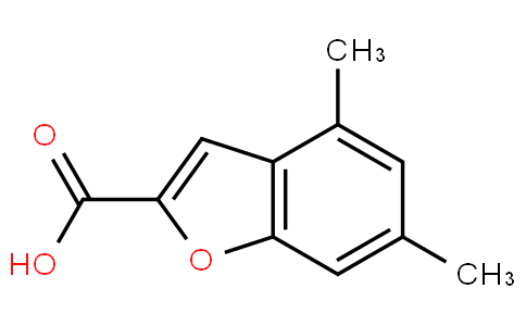 4,6-Dimethylbenzofuran-2-carboxylic acid