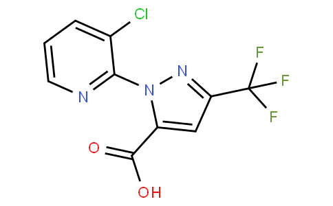 1-(3-Chloropyridin-2-yl)-3-(trifluoromethyl)-1H-pyrazole-5-carboxylic acid