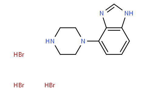 4-(piperazin-1-yl)-1H-benzo[d]imidazole trihydrobromide