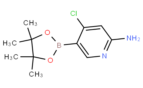 4-氯-5-(4,4,5,5-四甲基-1,3,2-二氧杂环戊硼烷-2-基)吡啶-2-胺