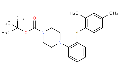 4-[2-(2,4-二甲基苯基硫烷基)苯基]哌嗪-1-甲酸叔丁酯