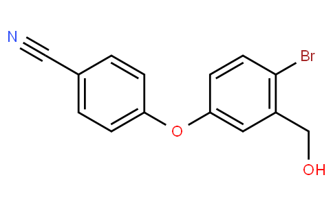 4-[4-Bromo-3-(hydroxymethyl)phenoxy]benzonitrile