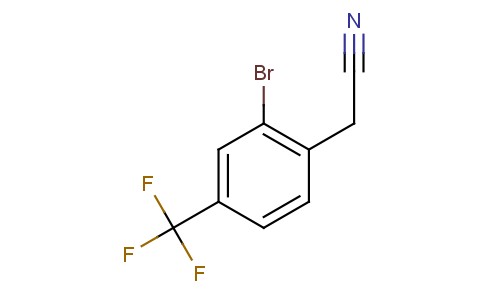 2-bromo-4-(trifluoromethyl)phenylacetonitrile