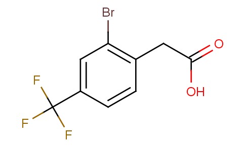 2-bromo-4-(trifluoromethyl)phenylacetic acid