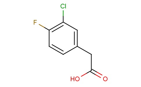3-chloro-4-fluorophenylacetic acid