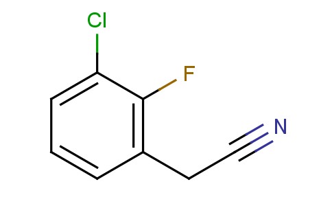 3-chloro-2-fluorophenylacetonitrile 