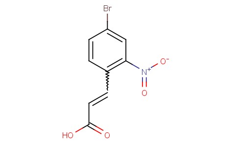 4-bromo-2-nitrocinnamic acid