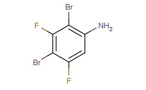 2,4-二溴-3,5-二氟苯胺