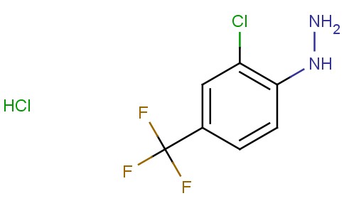 2-chloro-4-(trifluoromethyl)phenylhydrazine hydrochloride