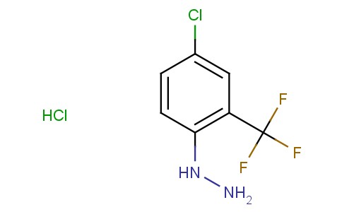4-chloro-2-(trifluoromethyl)phenylhydrazine hydrochloride