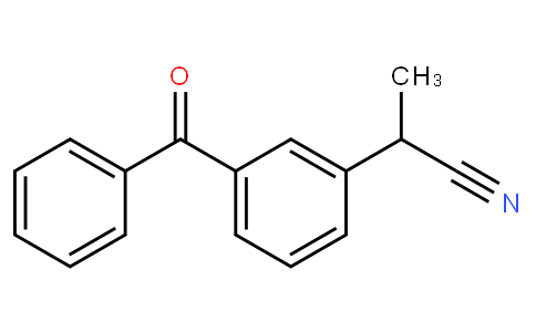 2-(3-Benzoylphenyl)propionitrile