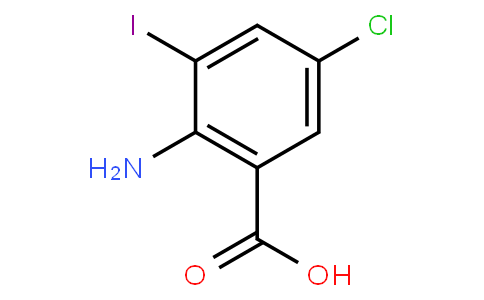 2-氨基-5-氯-3-碘苯甲酸