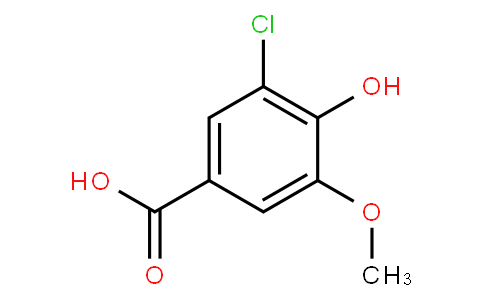 3-Chloro-4-hydroxy-5-methoxybenzoic acid
