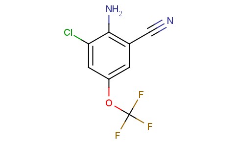 2-Amino-3-chloro-5-(trifluoromethoxy)benzonitrile