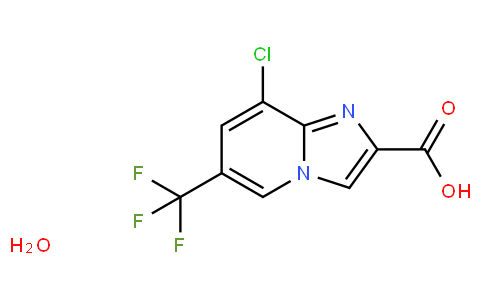 8-Chloro-6-(trifluoromethyl)imidazo[1,2-a]pyridine-2-carboxylic acid hydrate