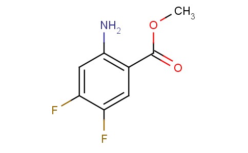 4,5-二氟-2-氨基苯甲酸甲酯
