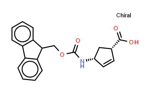 (-)-(1S,4R)-N-Fmoc-4-Aminocyclopent-2-enecarboxylic acid