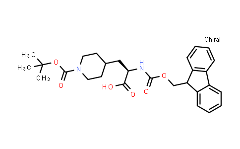 (2R)-3-{1-[(tert-butoxy)carbonyl]piperidin-4-yl}-2-({[(9H-fluoren-9-yl)methoxy]carbonyl}amino)propanoic acid
