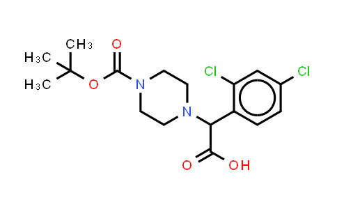 2-(4-Boc-piperazinyl)-α-(2,4-dichloro-phenyl)acetic acid