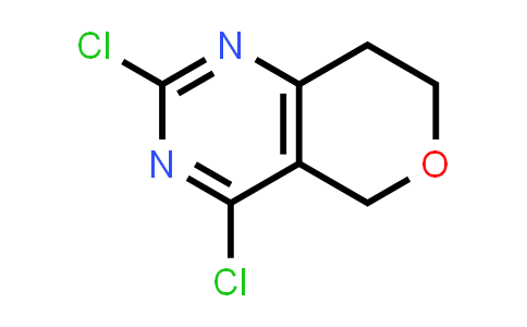 2,4-dichloro-7,8-dihydro-5H-pyrano(4,3-d)pyrimidine