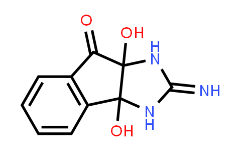 3a,8a-dihydroxy-2-imino-2,3,3a,8a-tetrahydroindeno[1,2-d]imidazol-8(1H)-one