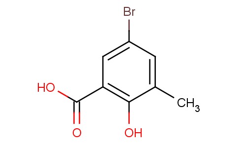 5-溴-2-羟基-3-甲基苯甲酸