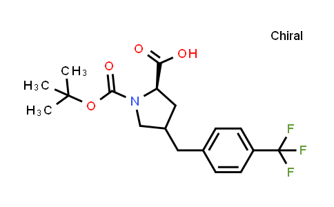 Boc-(R)-γ-(4-trifluoromethyl-benzyl)-L-proline