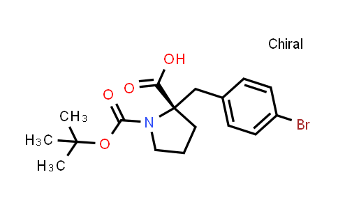 Boc-(S)-α-(4-bromo-benzyl)-proline
