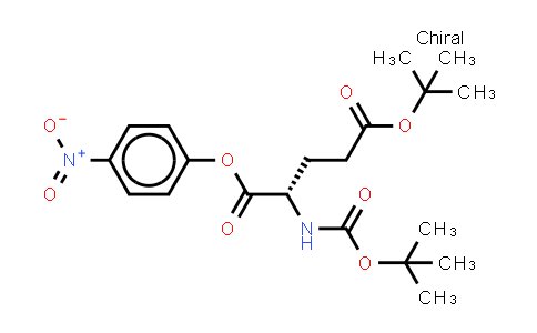 叔丁氧甲酰基-谷氨酸-对硝基苯酚