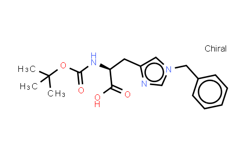 Nα-叔丁氧羰基-Nim-苄基-L-组氨酸