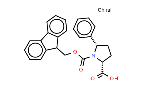 N-芴甲氧羰基-(2R,5S)-5-苯基吡咯烷-2-羧酸