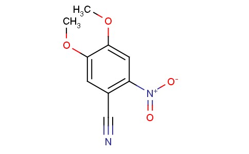 4,5-二甲氧基-2-硝基氰苯