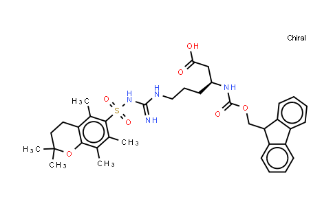 Fmoc-L-β-homoarginine(Pmc)