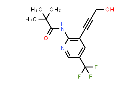 N-(3-(3-hydroxyprop-1-yn-1-yl)-5-(trifluoromethyl)