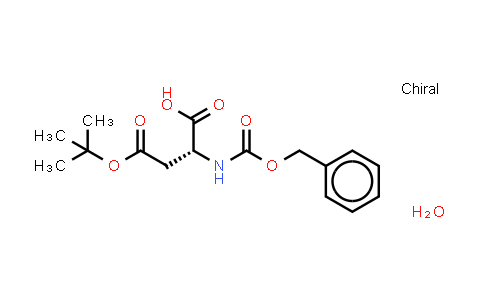 Cbz-D-天冬氨酸 4-叔丁酯一水物