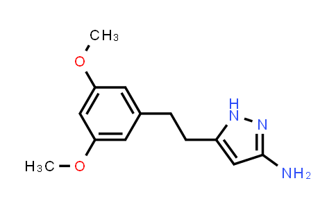 5-[2-(3,5-Dimethoxyphenyl)ethyl]-1H-pyrazole-3-amine