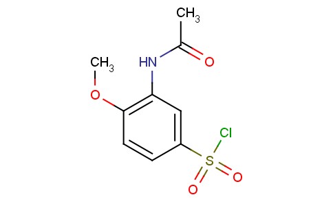 3-Acetylamino-4-methoxybenzenesulfonyl chloride