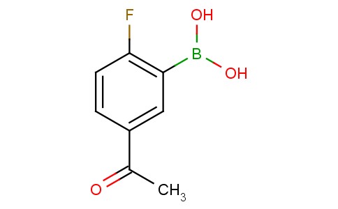 2-Fluoro-5-acetylphenylboronic acid
