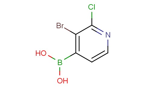 2-chloro-3-bromo-4-pyridineboronic acid